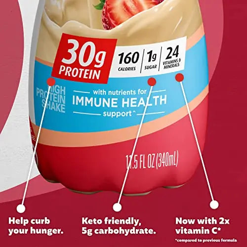 Premier Liquid Protein Shake -24 Vitamins & Minerals/Nutrients to Support Immune Health Premier Protein Au supplements