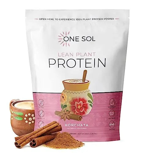 One Sol Lean Plant Protein Powder Horchata, Low Carb, Gluten Free One Sol Au supplements