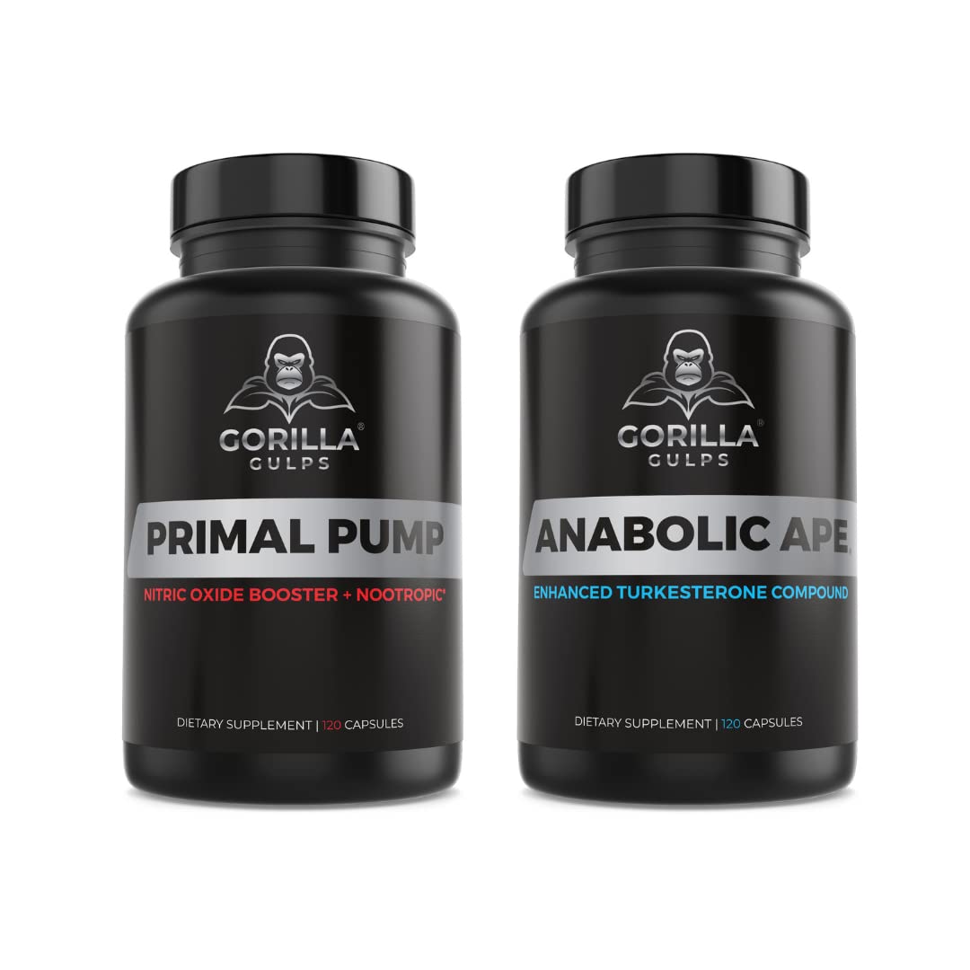 Gorilla Gulps | Anabolic Ape + Primal Pump Bundle Gorilla Gulps Au supplements