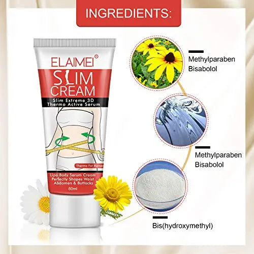 Hot Cream Belly Fat Burner (2 pack), Fat Burning Cream for Stomach, Legs, Abdomen ELAIMEI Au supplements