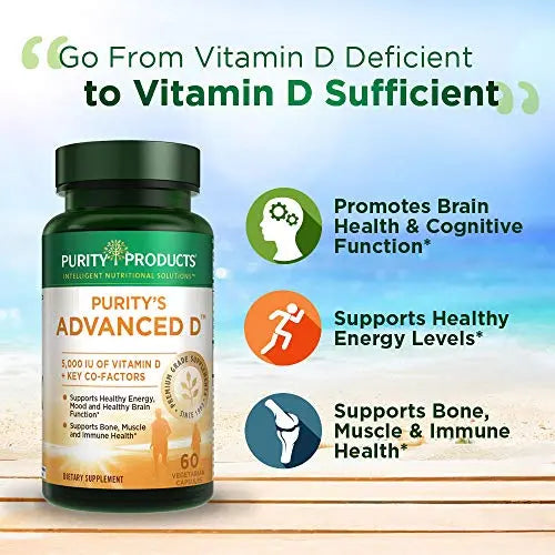 Dr. Cannell's Advanced D - Vitamin D Super Formula - Purity Products (3 Pack) - Packed Purity Products Au supplements