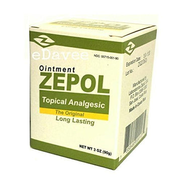 ZEPOL Analgesic Ointment 3oz Muscle Joint Pain Aches Backache Sprains Zepol Au supplements