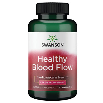 Swanson Healthy Blood Flow 60 SGELS Swanson Au supplements