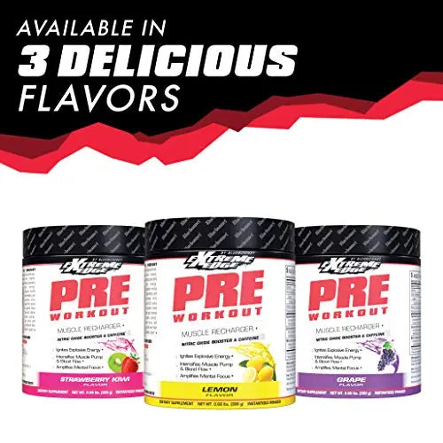 Bluebonnet Nutrition Extreme Edge Pre workout, Muscle Recharging Formula, Increases Bluebonnet Au supplements