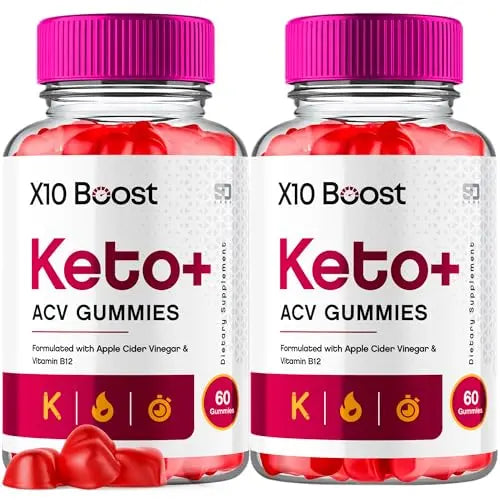 (2 Pack) X10 Boost Keto ACV Gummies Advanced Weight Loss, X10 Boost Keto S.O Labs Au supplements