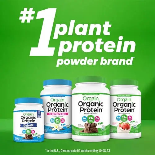 Orgain Organic Simple Vegan Protein Powder, Chocolate - 20g Plant Based Protein Orgain Au supplements
