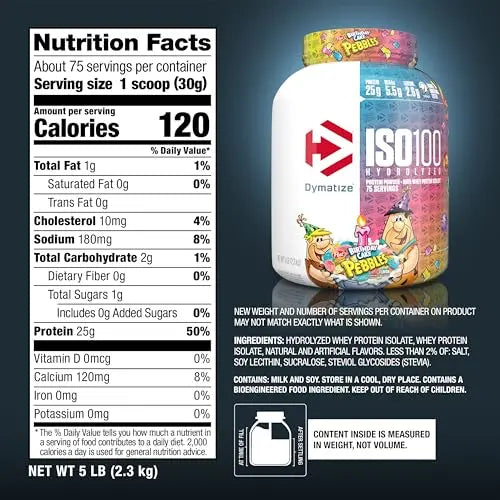 Dymatize ISO100 Hydrolyzed Protein Powder, 100% Whey Isolate Protein, 25g of Protein Dymatize Au supplements