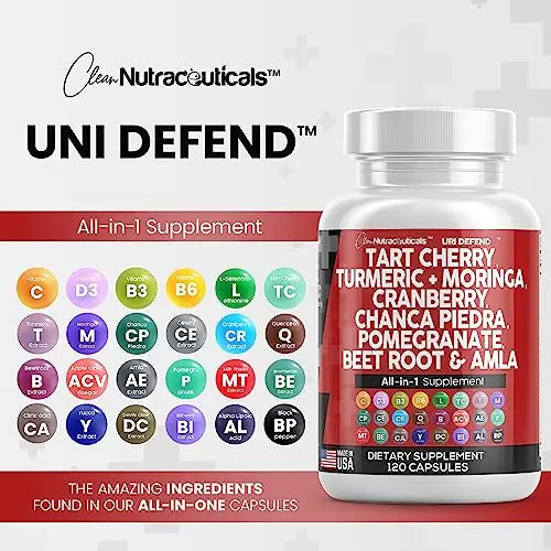 Tart Cherry Extract Capsules 20,000mg with Turmeric 8000mg Moringa Clean Nutraceuticals Au supplements
