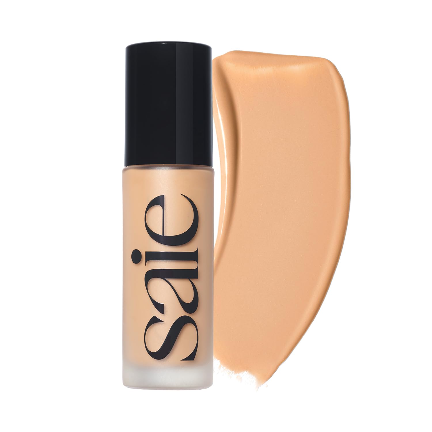 Saie Glowy Super Skin Tint Liquid Foundation - Weightless + Dewy Foundation with Lightweight Medium Coverage - Hydrating Face Makeup + Skin Care Serum Hybrid with Hyaluronic Acid - Shade 11 (1.01 oz) Saie Au supplements