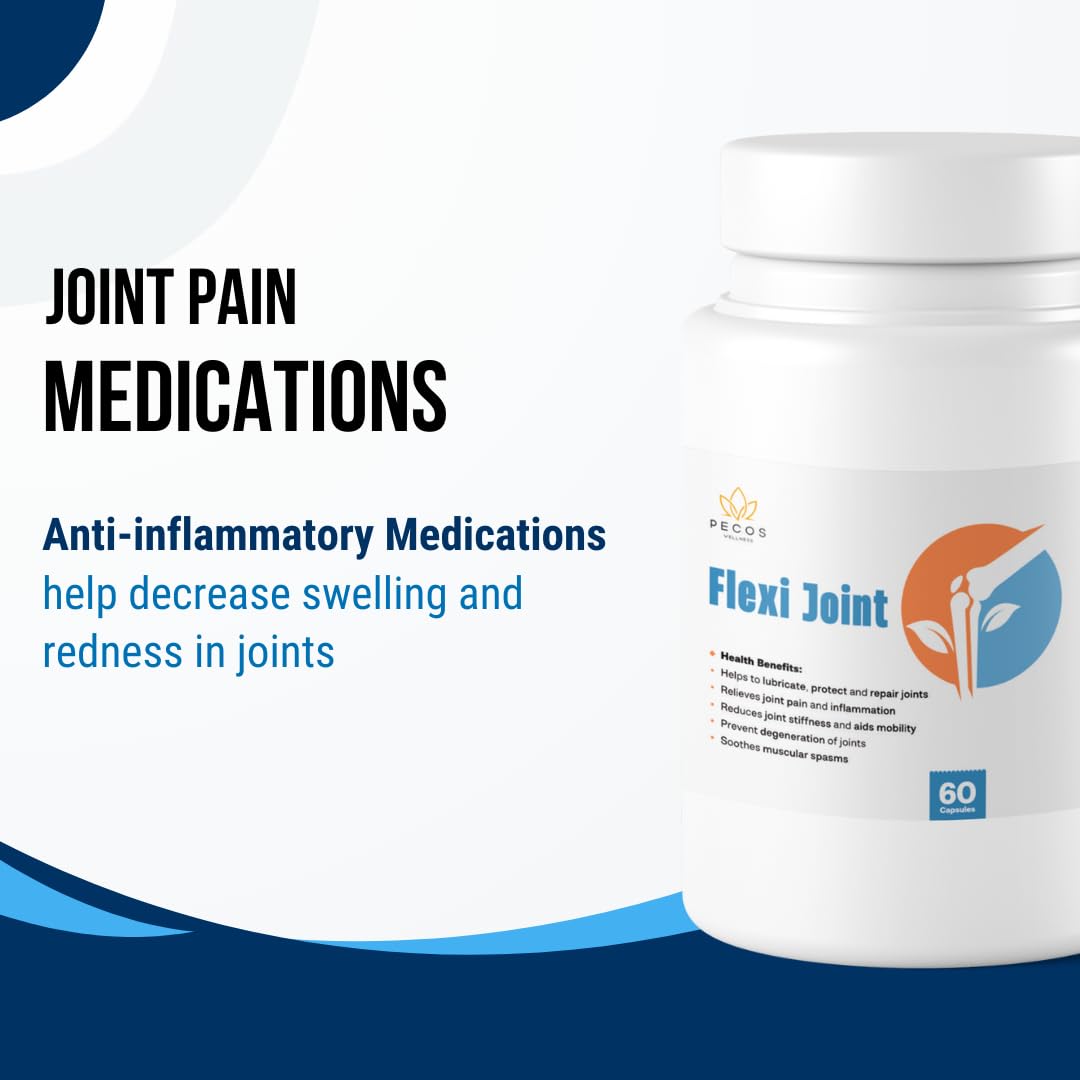 PECOS WELLNESS Flexi Joint Supplement for Joint Health, 60 Capsules, Supports Mobility and Joint Protection PECOS WELLNESS Au supplements