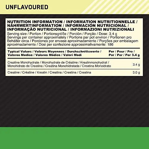 Optimum Nutrition Micronised Creatine Powder, 100% Pure Creatine Monohydrate Powder Optimum Nutrition Au supplements
