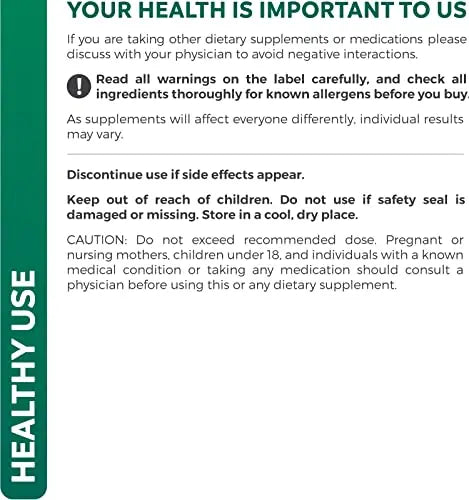 Thyroid Support with Iodine - 120 Capsules (Non-GMO) Healths Harmony Au supplements