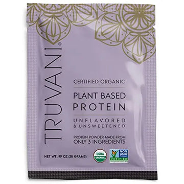 Truvani Organic Vegan Protein Powder Unflavored - 20g of Plant Based Protein, Organic Truvani Au supplements