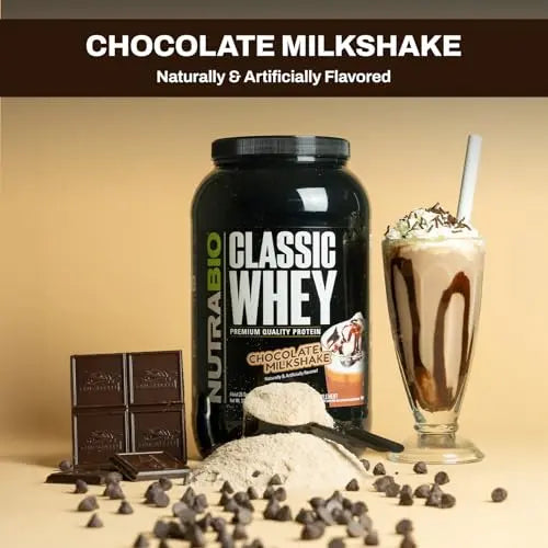 NutraBio Classic Whey Protein Powder- Full-Spectrum Amino Acid Profile - No Fillers NutraBio Au supplements