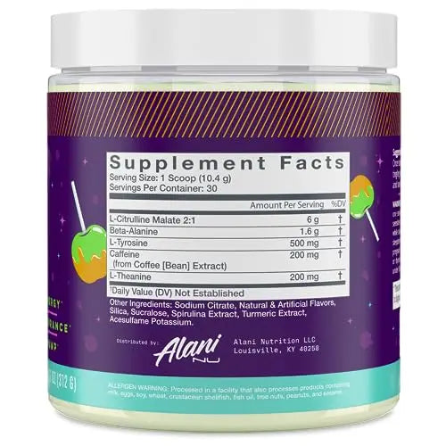 Alani Nu Pre Workout Powder | Amino Energy Boost | Endurance Supple Alani Nu Au supplements