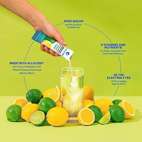 Liquid I.V. Sugar-Free Hydration Multiplier - Lemon Lime – Sugar-Free Hydration Powder Liquid I.V. Au supplements