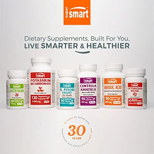 Supersmart - Organic Royal Jelly 300mg per Day (High Strength 4% 10-HDA) - Freeze Supersmart Au supplements