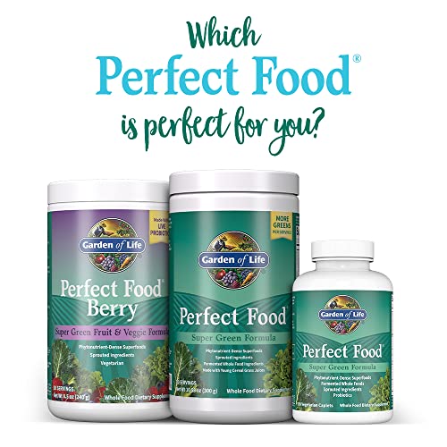 Garden of Life Perfect Food Super Green Formula - 14 Servings | 45 Superfoods, Greens Garden of Life Au supplements