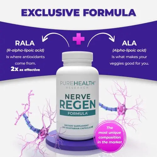 PUREHEALTH RESEARCH Nerve Regen Formula PUREHEALTH RESEARCH Au supplements