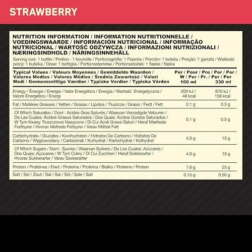 Optimum Nutrition High Protein Shake Bottles, Ready To Drink Healthy Snacks, No added Optimum Nutrition Au supplements