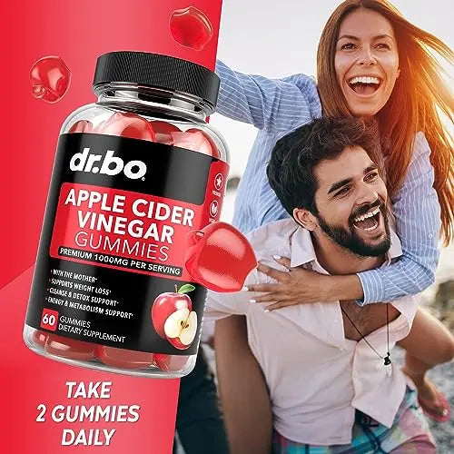 ACV Apple Cider Vinegar Gummies - Natural Support for Advanced Weight DR. BO Au supplements