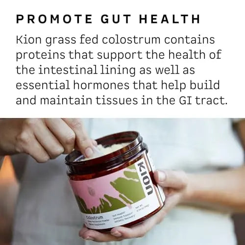 Kion Colostrum | Grass-Fed Bovine | Gut Health and Immune Support | 30 Servings Kion Au supplements