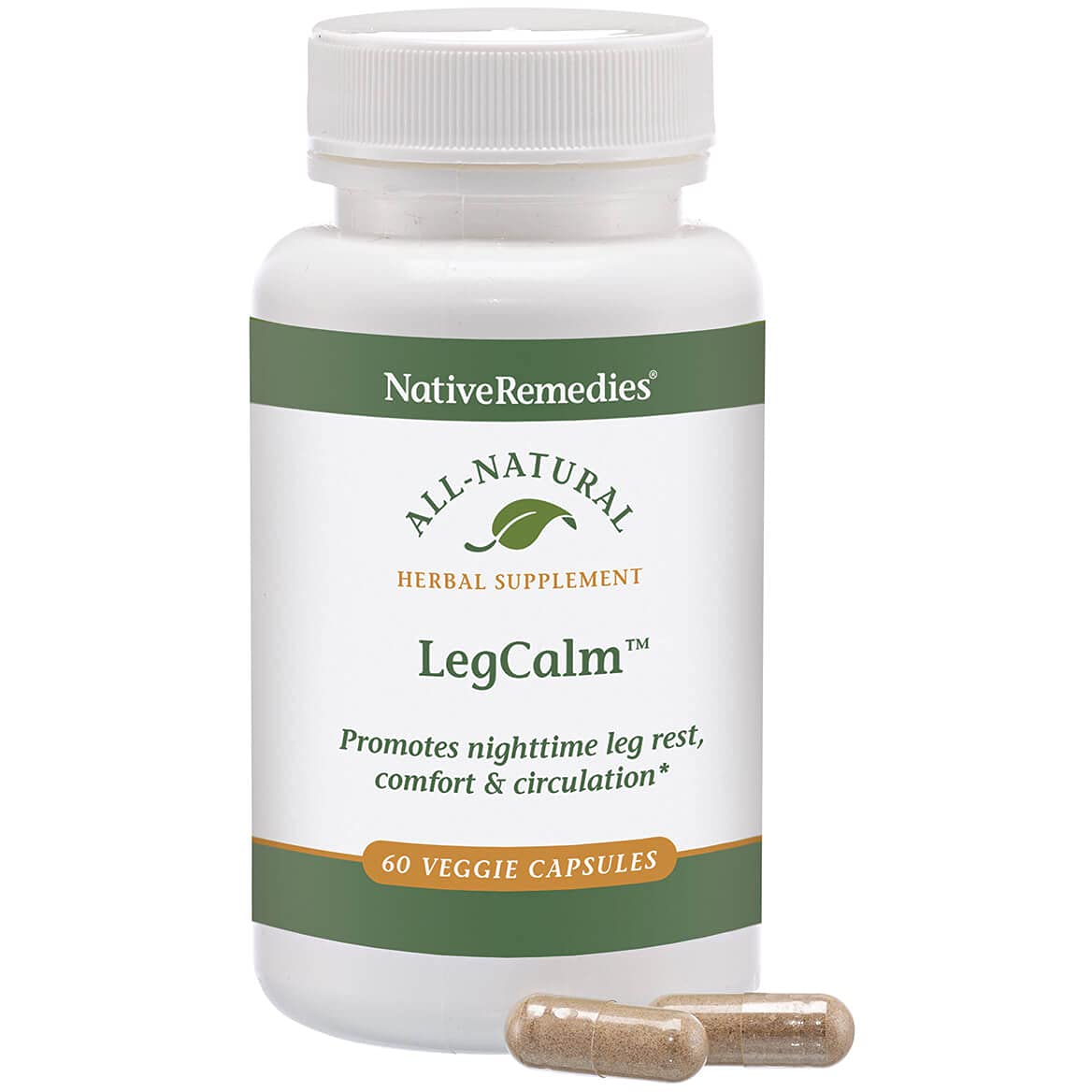 Native Remedies Leg Calm for Rested Legs and Limb Comfort at Night, 60 Veggie Caps Native Remedies Au supplements