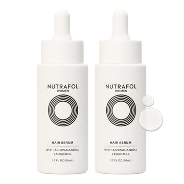 Nutrafol Women's Hair Serum, Safe for Hair Extensions and Color, for Visible Thickness and Strength, Vegan, Lightweight and Fast-Absorbing - 1.7 Fl Oz, Pack of 2 Nutrafol Au supplements