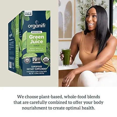 Organifi: GO Packs - Green Juice - Organic Superfood Supplement Powder - 30 Count Organifi Au supplements