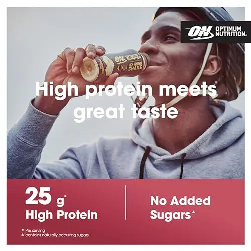 Optimum Nutrition High Protein Shake Bottles, Ready To Drink Healthy Snacks, No added Optimum Nutrition Au supplements