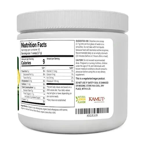 Dr. Berg USDA Certified Organic Green Powder Superfood (60 Servings) - Made with Raw Dr. Berg Nutritionals Au supplements