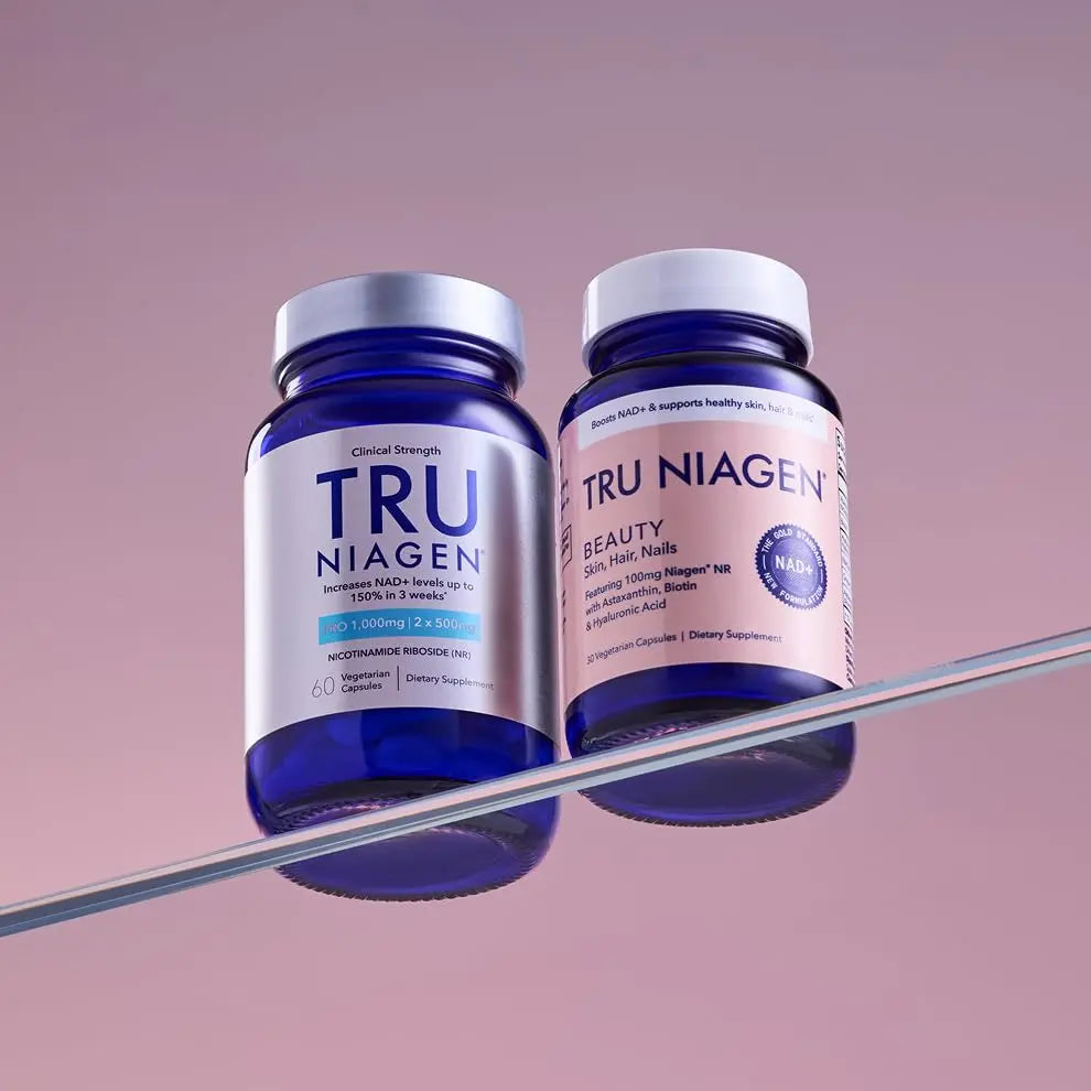 TRU NIAGEN 1,000mg + Beauty Bundle. A Full-Spectrum Bundle for Clinical-Strength Daily NAD+ Support and targeted Beauty Actives for Healthy Skin, Hair, and Nails at The Cellular Level. TRU NIAGEN Au supplements