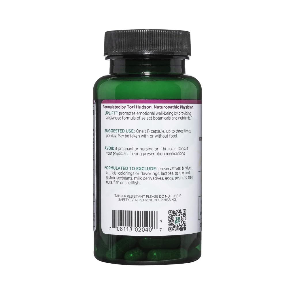 Vitanica Uplift, Mood and Emotional Support, Vegan, 60 Capsules Vitanica Au supplements