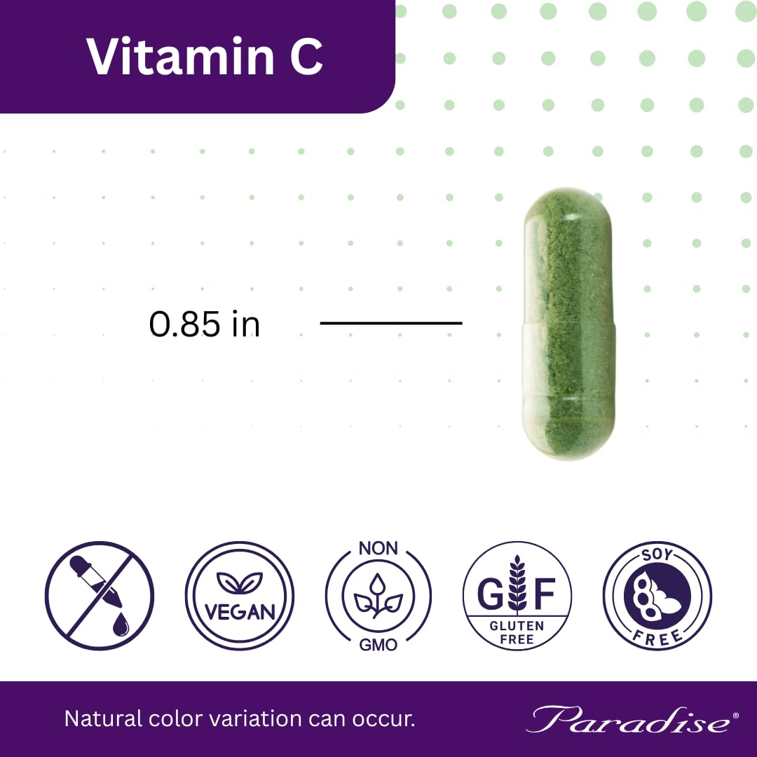 Paradise Herbs Earth's Blend Vitamin C with Nature's C and Adaptogens, Superfoods Base of Probiotics & Organic Alkalizing Greens, 90 Vegetarian Capsules Paradise Herbs Au supplements