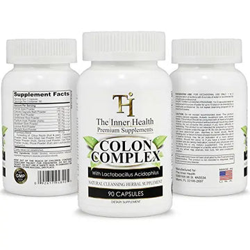 The Inner Health Colon & Gut Cleanse Detox Formula - Supporting Gut Health, Purification The Inner Health Au supplements