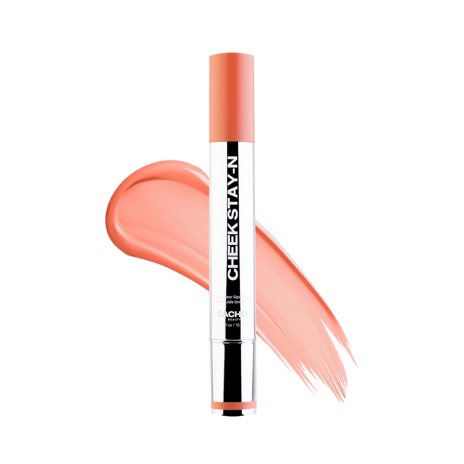 Sacheu Cheek STAY-N Liquid Blush for Cheeks — High Pigment, Buildable, Lightweight Cream Blush for Dewy & Radiant Flushed Cheeks — Long-lasting & Cruelty Free, I'm Playful Sacheu Au supplements