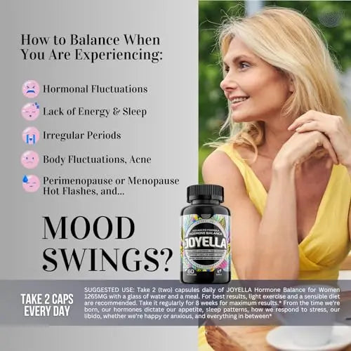 Womens Hormone Balance Supplement for Mood Swings, Hot Flashes Menopause Relief HERBAL HOT Au supplements