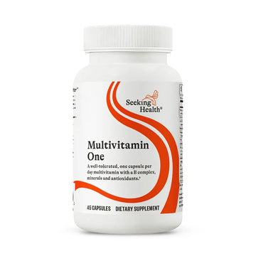 Seeking Health Multivitamin One - Supplement with Zinc, Vitamin B12, & Vitamin A - Magnesium-Free Formula Seeking Health Au supplements