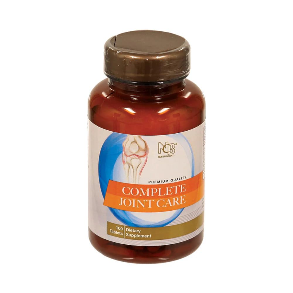 Glucosamine Chondroitin MSM Complete Joint Care Supplement | Glucosamine HCl, Chondroitin, MSM, Boswellia & Ginger | Supports Joint Mobility & Flexibility | 100 Tablets NCB NCB TECHNOLOGY Au supplements