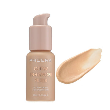 PHOERA Skin Glow Tint Foundation,Natural Radiant Flawless Filter Effect Silk Perfect Illuminating Foundation. (03 Medium) Meifen Au supplements