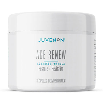 Juvenon AgeRenew Beta Glucan Anti Aging Immunity Support Supplement, Beta Glucan with Zinc Quercetin for Immune Defense Boost Juvenon Au supplements
