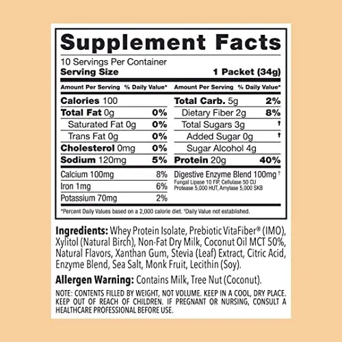 Clean Simple Eats Coconut Cream Whey Protein Powder, Natural Sweetened and Cold Clean Simple Eats Au supplements