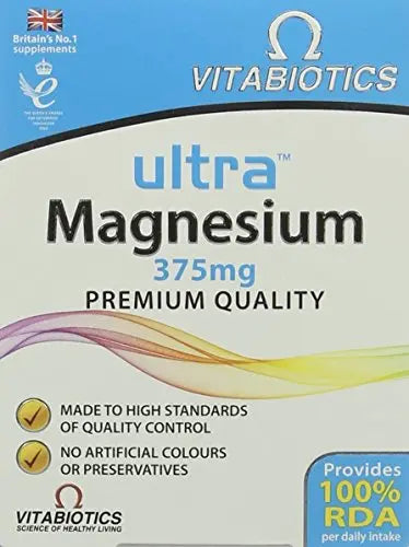 Vitabiotics Ultra Magnesium Tablets, Pack of 60 Vitabiotics Ultra Au supplements