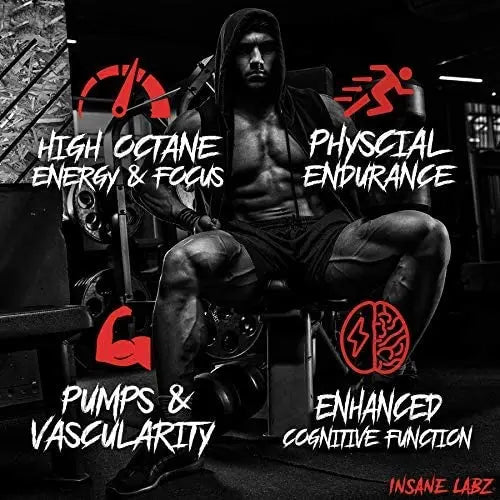 Insane Labz Psychotic, High Stimulant Pre Workout Powder, Extreme Lasting Energy Insane Labz Au supplements