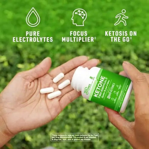 Real Ketones BHB Exogenous Ketones Keto Pills Keto Electrolytes Pills for Enhanced Real Ketones Au supplements