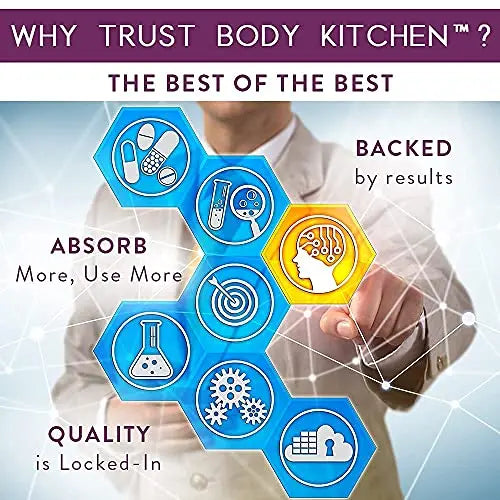 Body Kitchen Vegan Plant-Based Vitamin D3 + K2 (MK7) Supplement, Bone and Heart Body Kitchen Au supplements