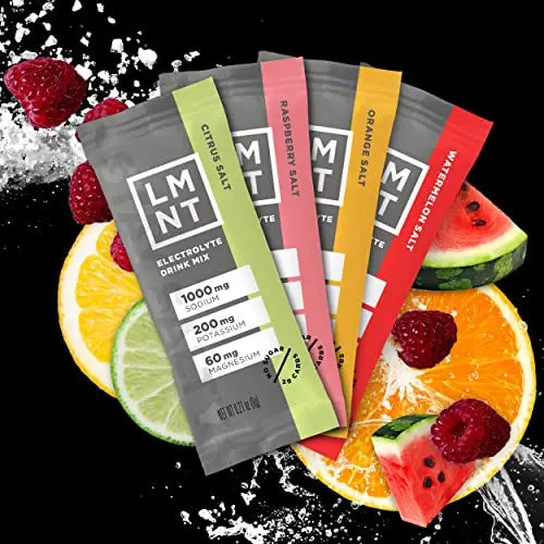 LMNT Zero-Sugar Electrolytes - Variety Salt - Hydration Powder Packets | No Dodgy Ingred Drink LMNT Au supplements