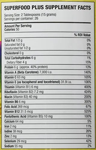 Dr. Schulze’s | SuperFood Plus | Vitamin & Mineral Herbal Concentrate | Dietary Supplement Dr. Schulze's Au supplements