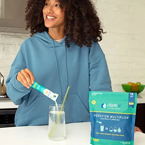 Liquid I.V. Hydration Multiplier - Lemon Lime - Hydration Powder Packets | Electrolyte Liquid I.V. Au supplements