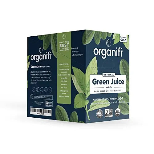 Organifi: GO Packs - Green Juice - Organic Superfood Supplement Powder - 30 Count Organifi Au supplements